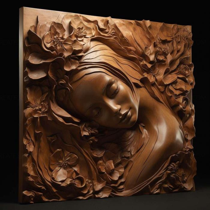 نموذج ثلاثي الأبعاد لآلة CNC 3D Art 